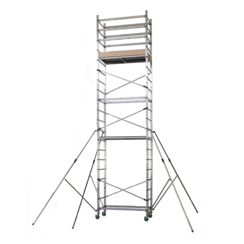 Échafaudage roulant aluminium Supremalu léger et compact